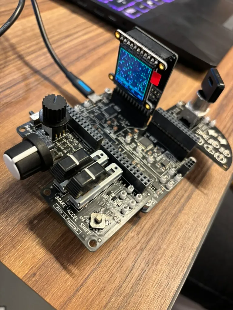 Image of the device demonstrated in the workshop
