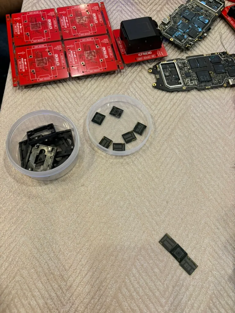 Image of the microchips presented part one