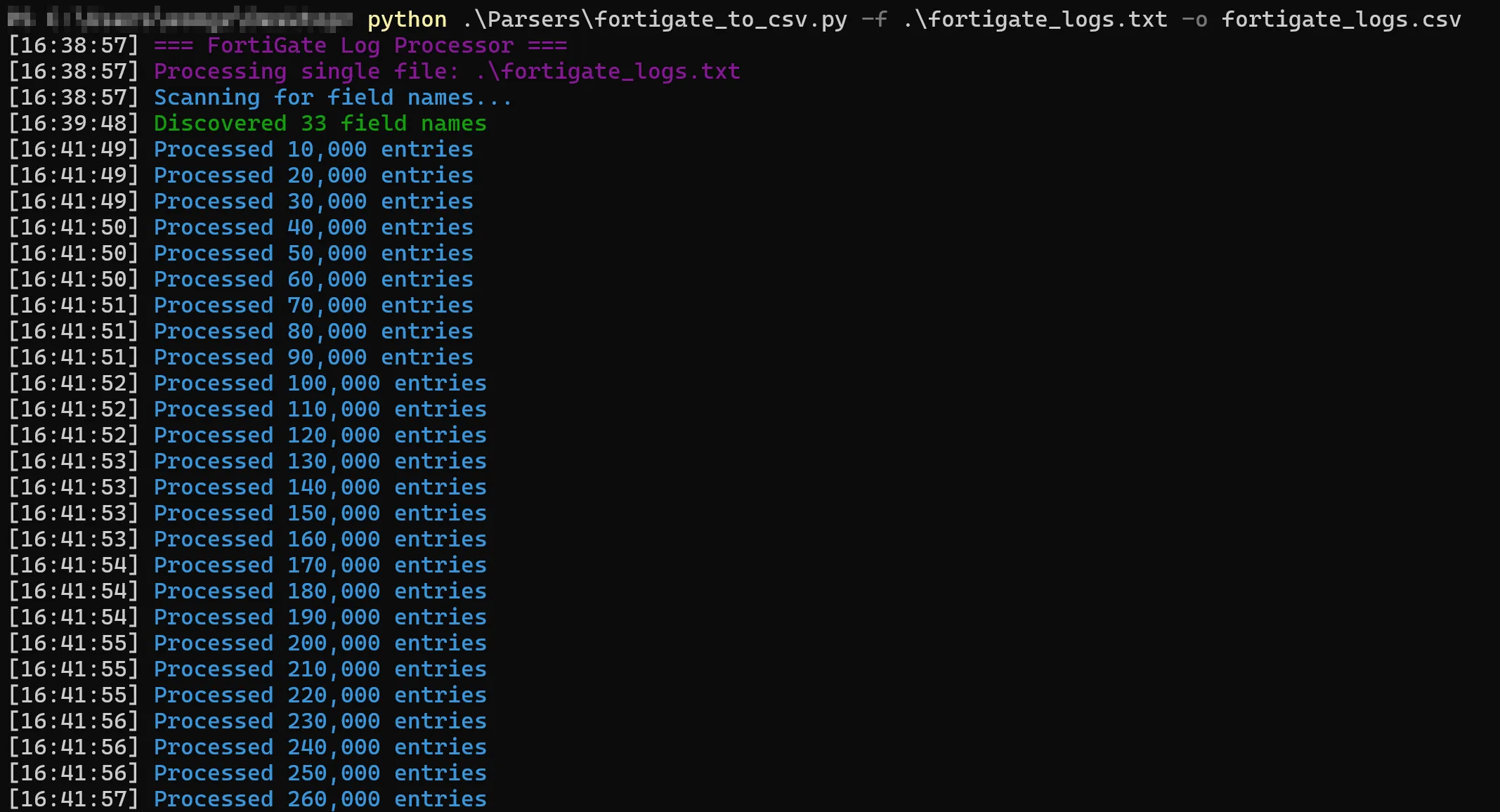 Image of converting FortiGate