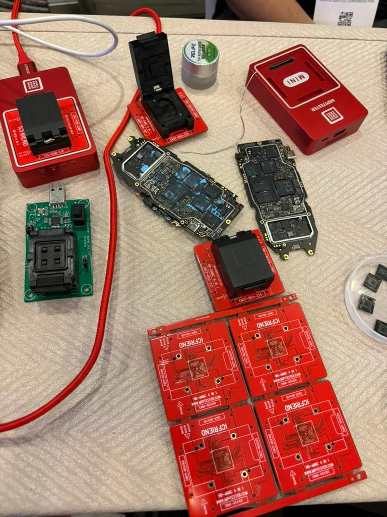 Image of the microchips presented part two