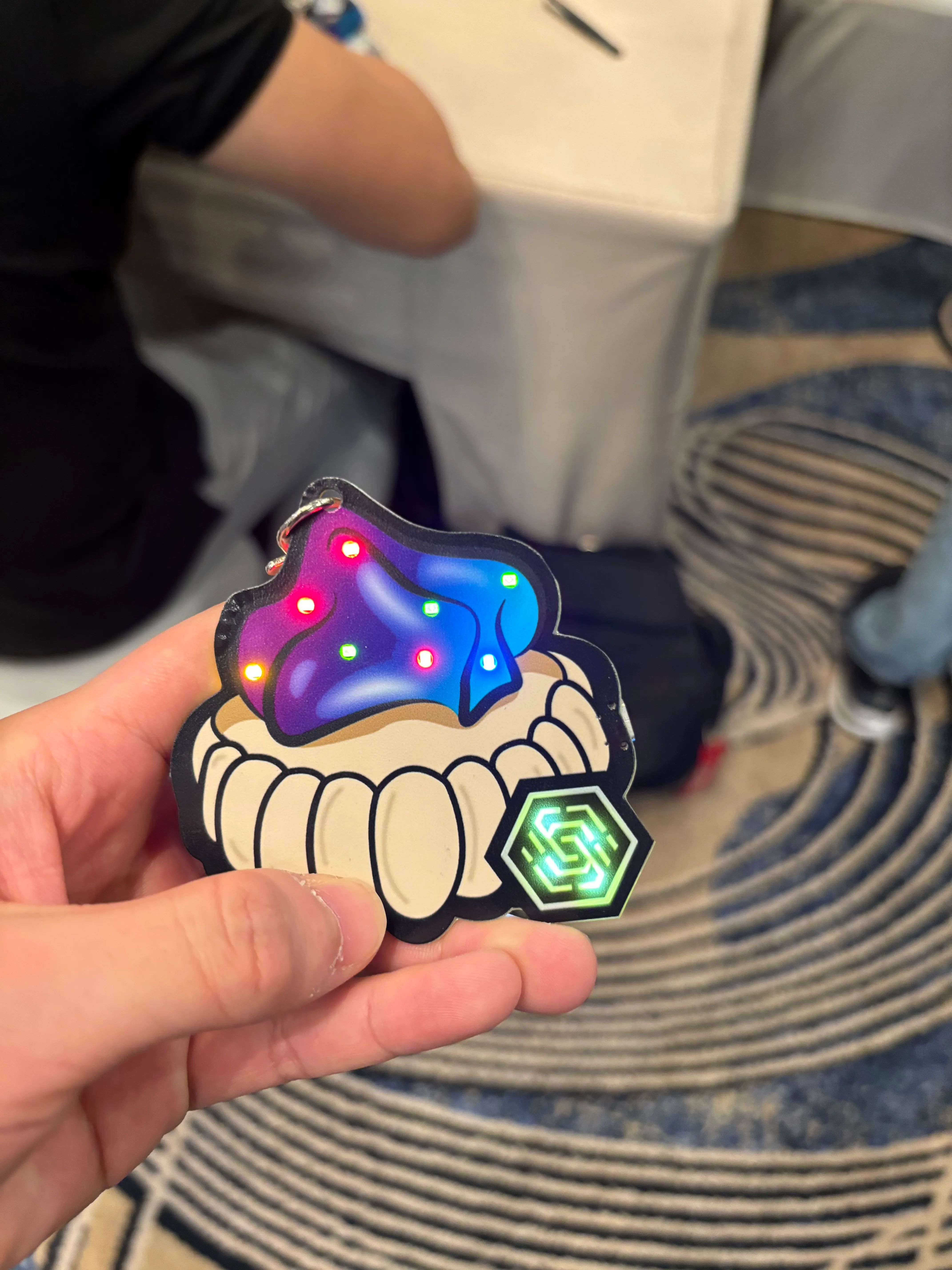Image of the electronic badge