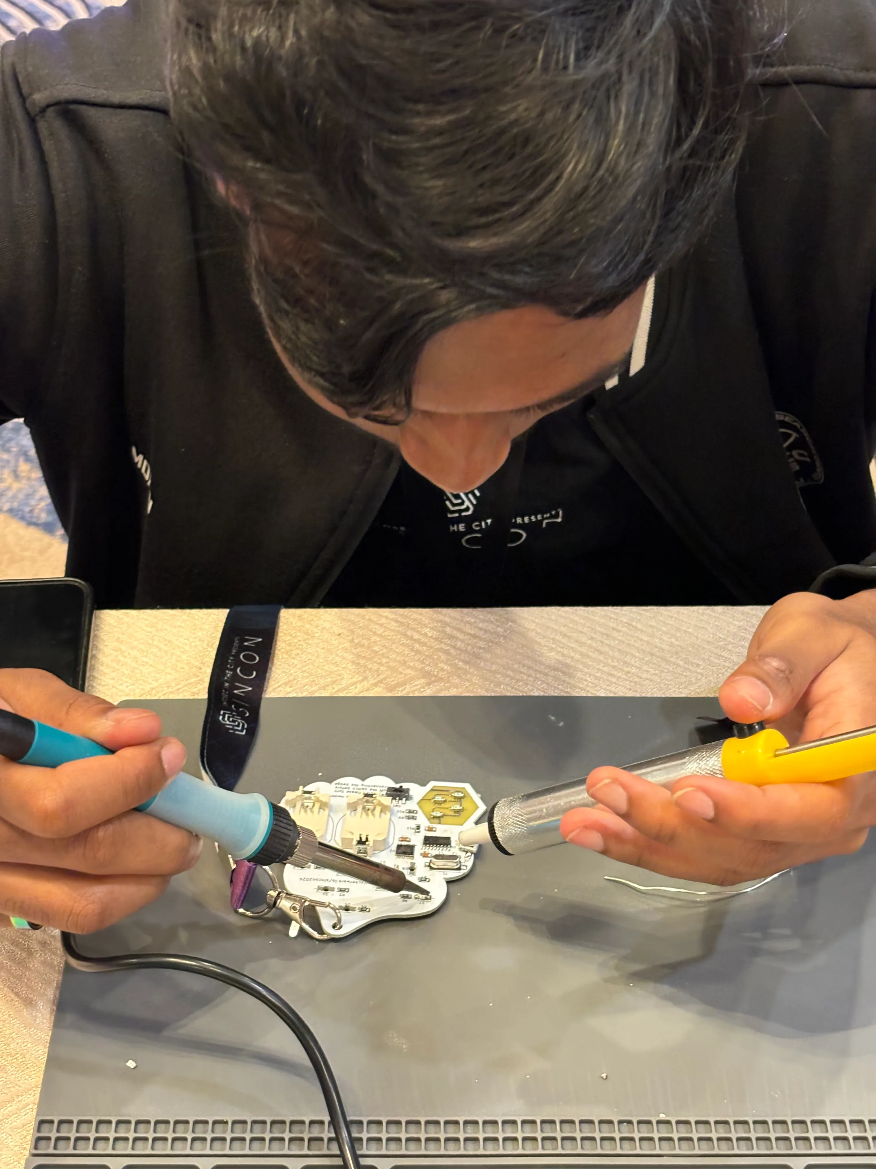 Image of Mohin soldering