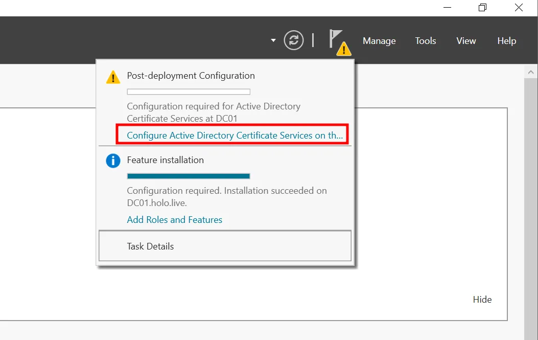 Configuring Certificate Authority Web Enrolment