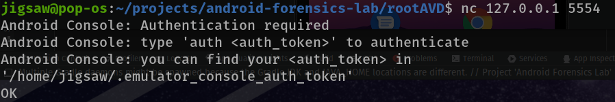 Finding Auth Token