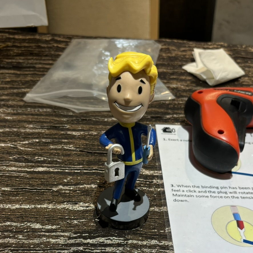 Fallout Lockpicking Bobblehead