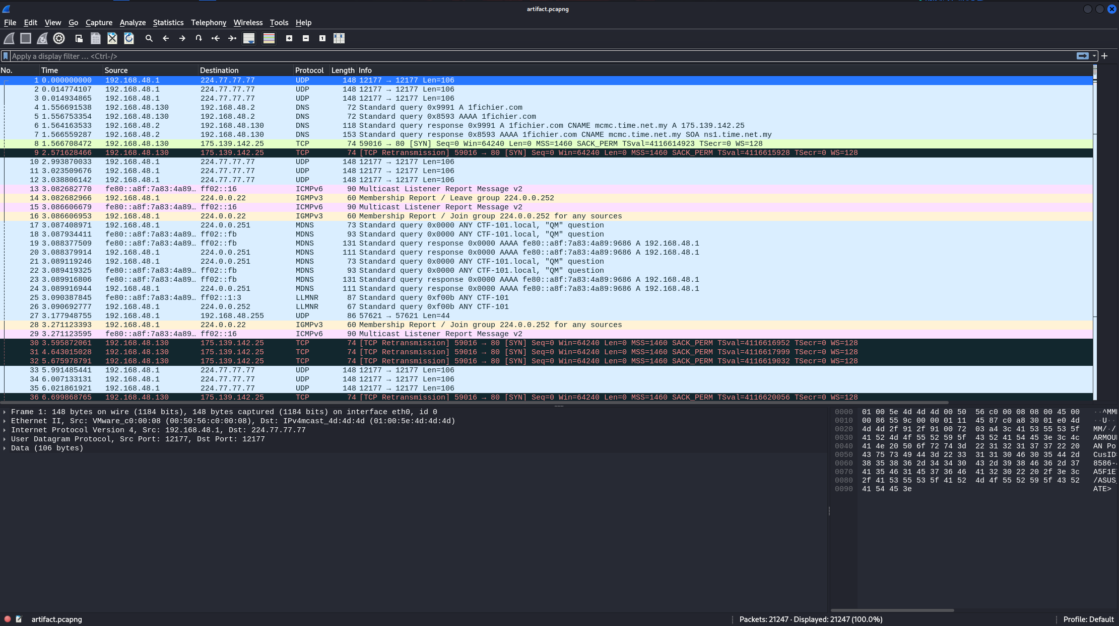 wireshark-wew